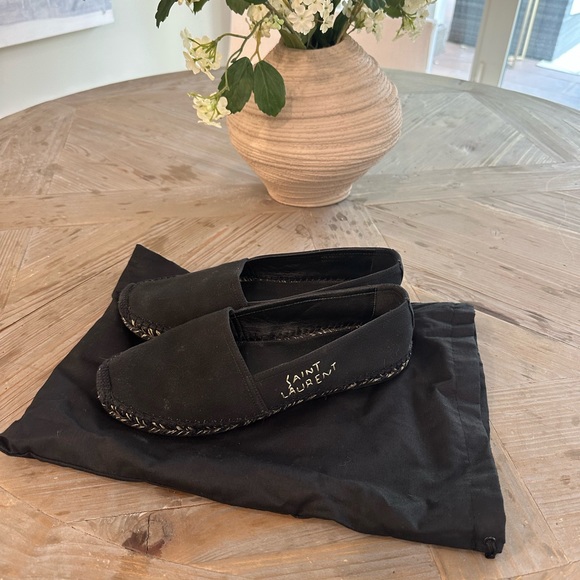 Authentic Saint Laurent Embroidered Espadrilles - Picture 3 of 5